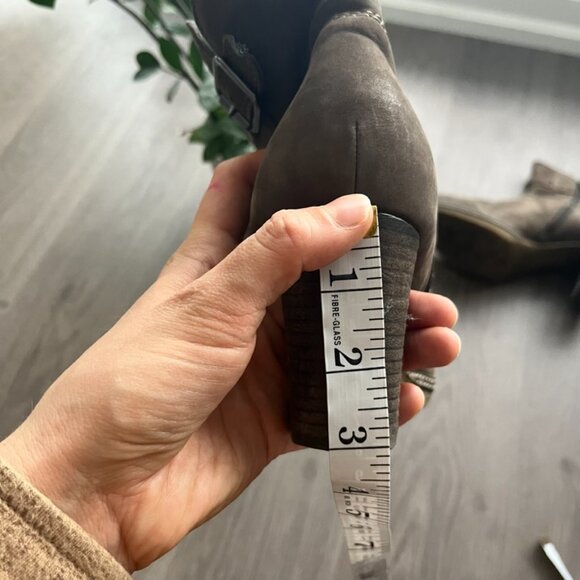 Gabor Brown Suede Ankle Booties - Picture 7 of 10